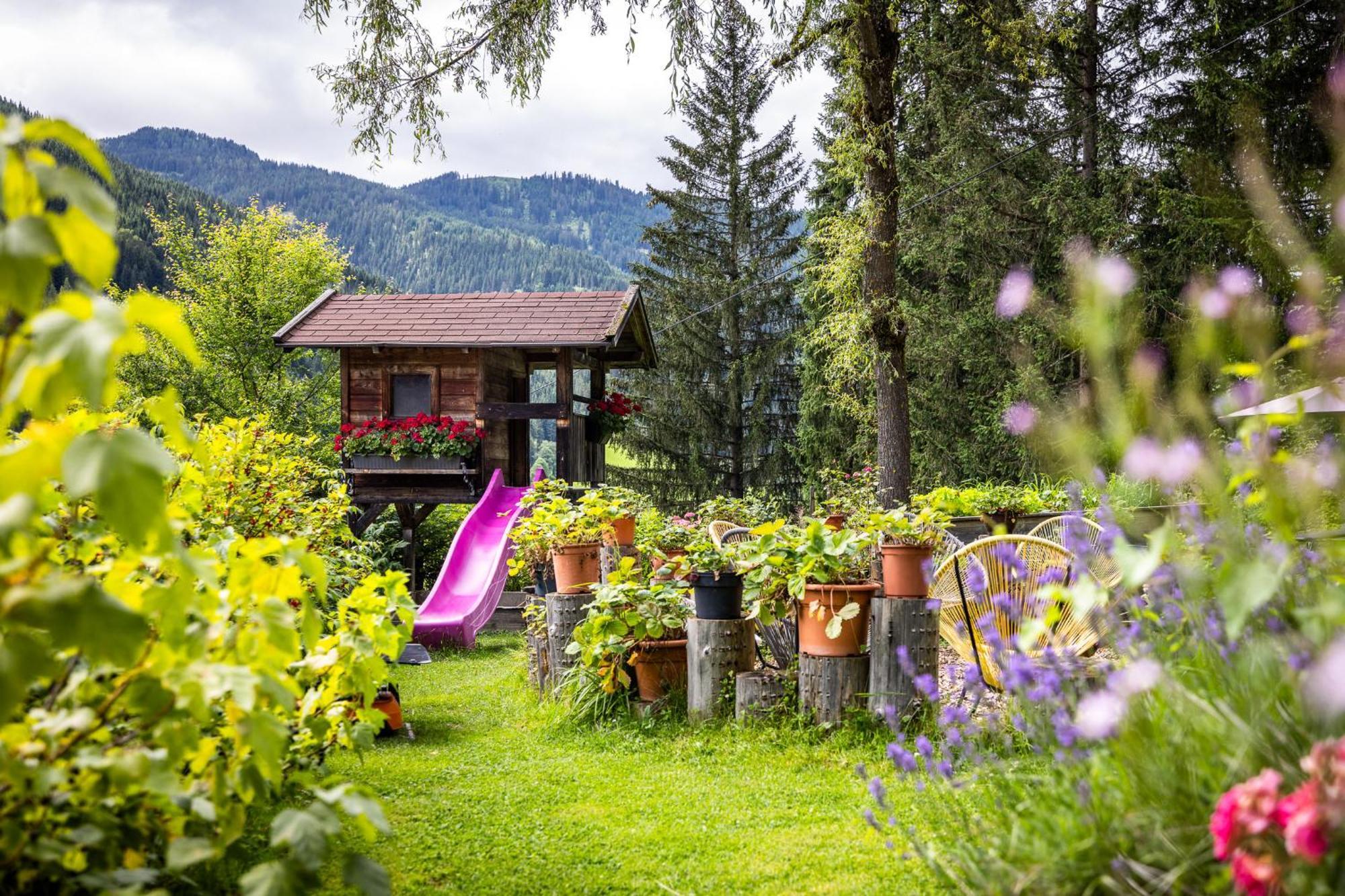 Der Lammhof - Appartements Kaswurm Wagrain Bagian luar foto